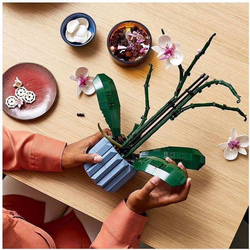 LEGO ICONS Orchid Plant Decor Building Kit 10311 (608 Pieces), , large image number 2
