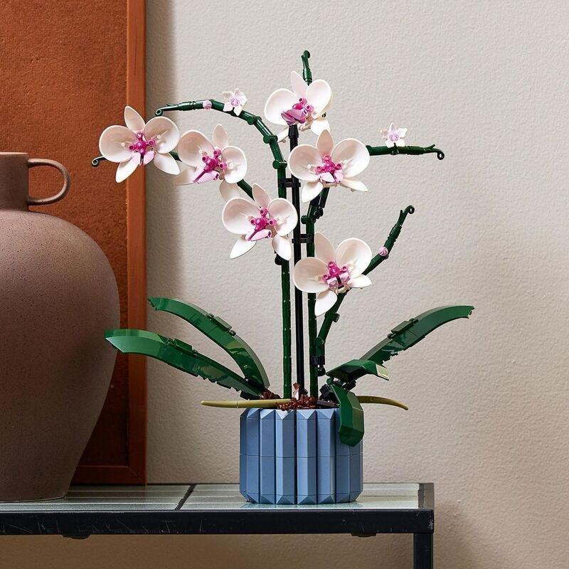 LEGO ICONS Orchid Plant Decor Building Kit 10311 (608 Pieces), , large image number 3