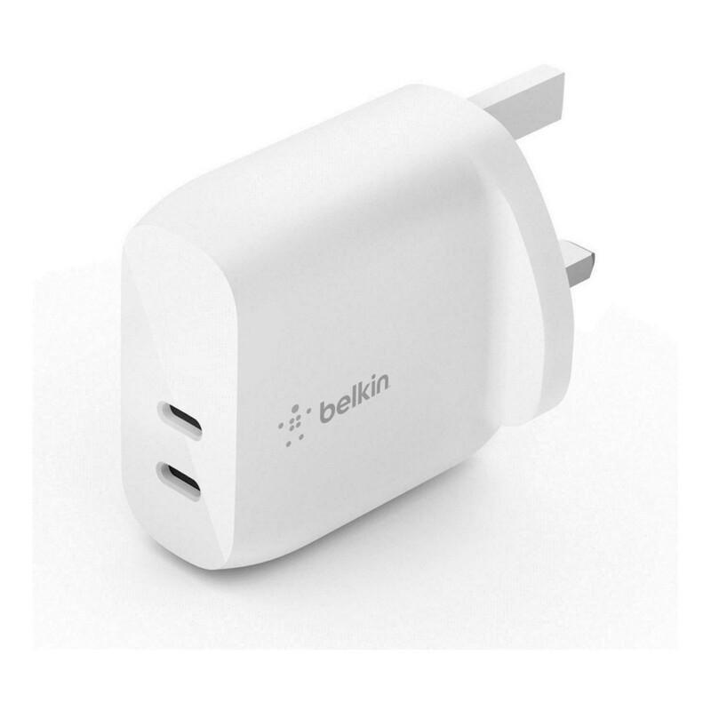 Belkin Wall Charger Dual 20W PD 40W White, , medium