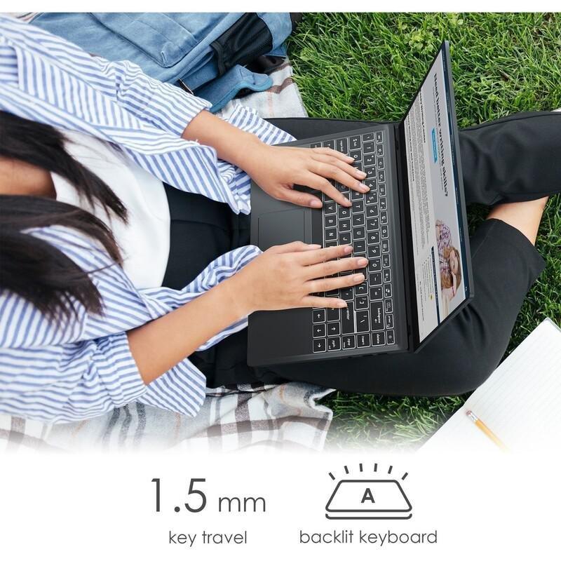 MSI Modern 14 B5M Laptop AMD Ryzen 5-5500U/8GB/512GB SSD/AMD Radeon Graphics/14-inch FHD/60Hz/Windows 11 Home/Carbon Gray, , large image number 3