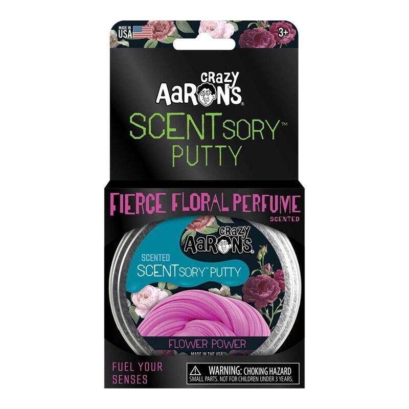 Crazy Aaron's Thinking Putty Flower Power Vibes Scentsory Tin 2.75-Inch, , large image number 4