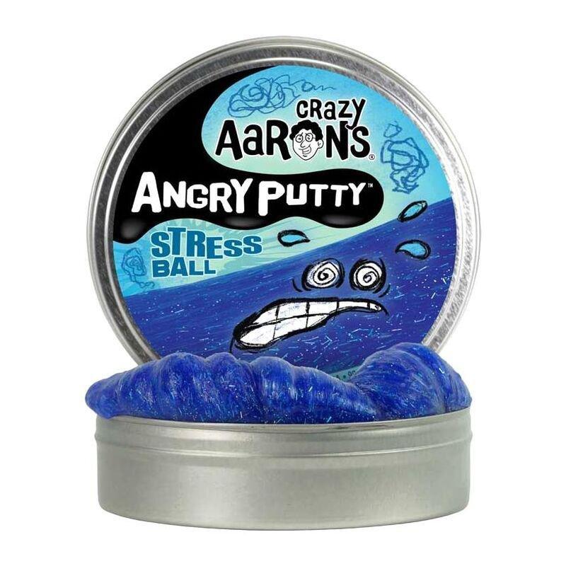 Crazy Aaron's Thinking Putty Stress Ball Angry Putty Tin 4-Inch, , large image number 0
