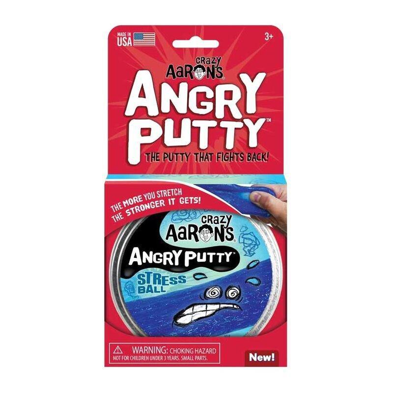 Crazy Aaron's Thinking Putty Stress Ball Angry Putty Tin 4-Inch, , large image number 2