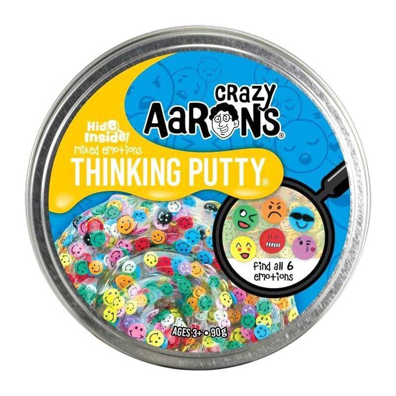 Crazy Aaron's Thinking Putty Mixed Emotions Hide Inside Tin 4-Inch, , large image number 2