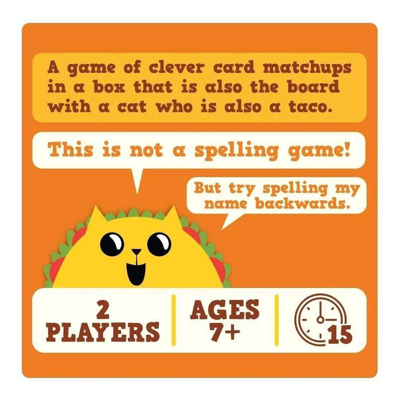 Exploding Kittens Tacocat Spelled Backwards Card Game, , large image number 2