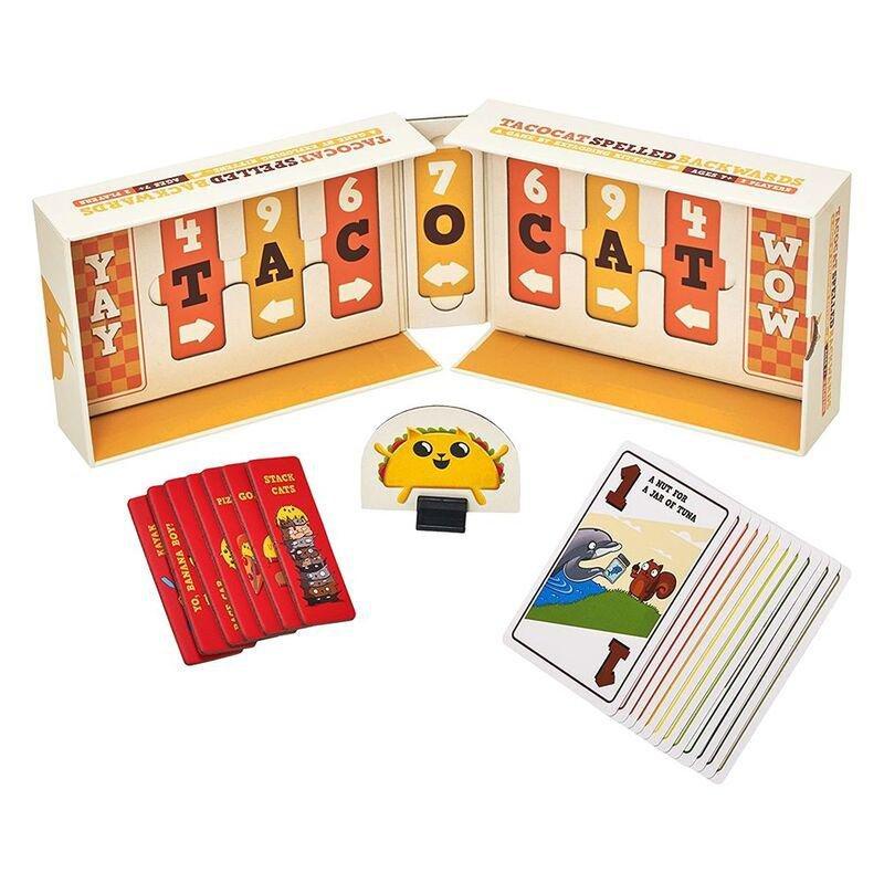 Exploding Kittens Tacocat Spelled Backwards Card Game, , large image number 3
