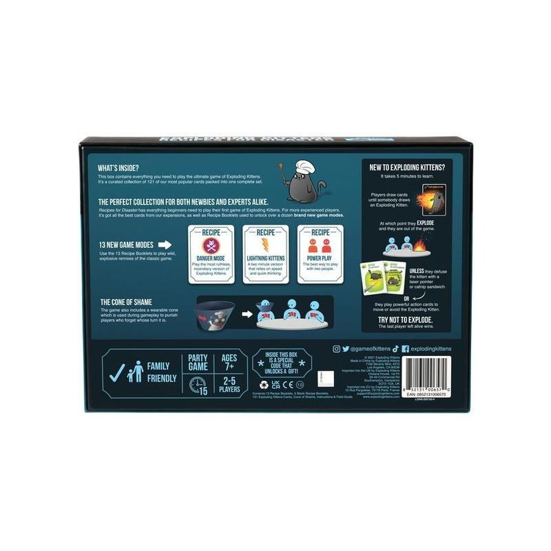 Exploding Kittens Recipes For Disaster Card Game, , medium