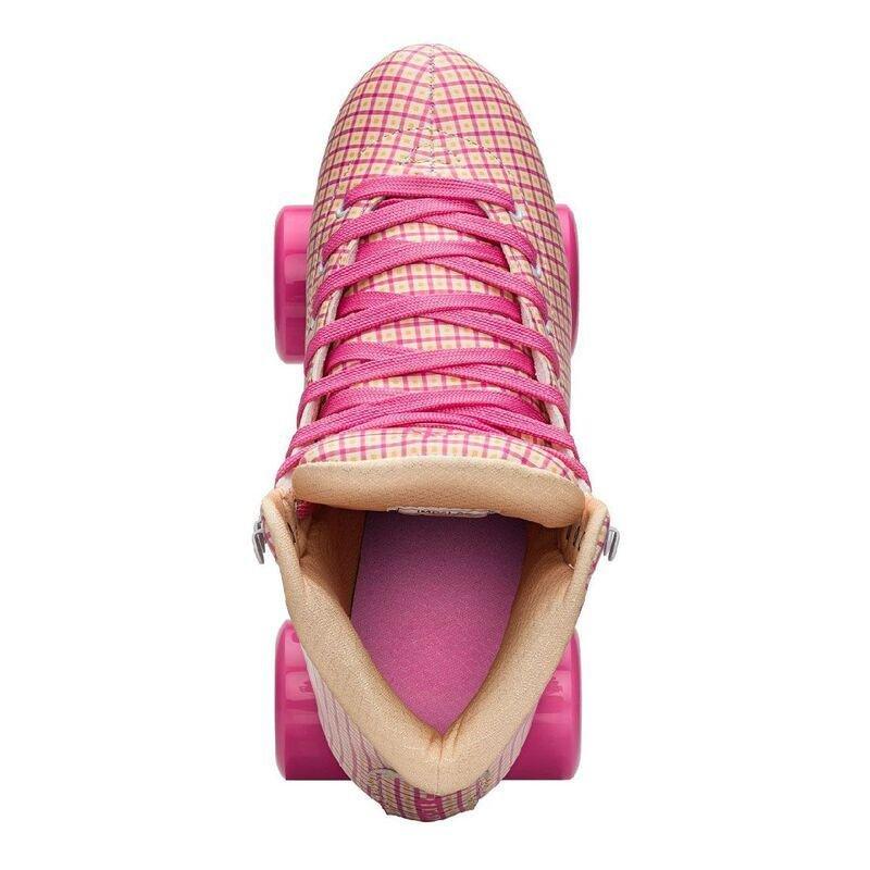Impala Pink Tartan Quad Skates (Size 9 US), , large image number 1