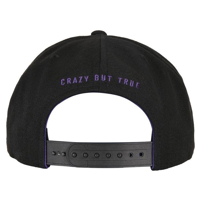 Cayler & Sons WL Crazy But True Flat Snapback Cap Black, , large image number 3