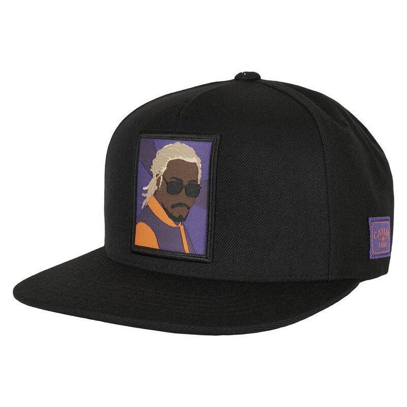 Cayler & Sons WL Crazy But True Flat Snapback Cap Black, , large image number 4