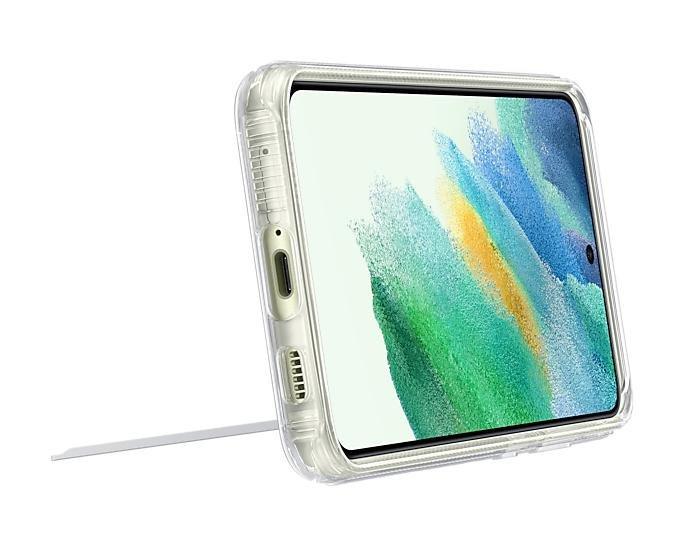 Samsung Standing Case Clear for Galaxy S21 FE 5G, , large image number 1