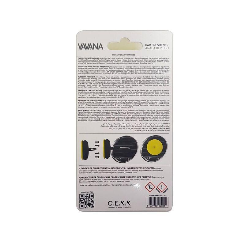 Vavana Be In A Good Mood Car Freshener Energetic Bergamot & Orange Yellow 15gm, , large image number 1