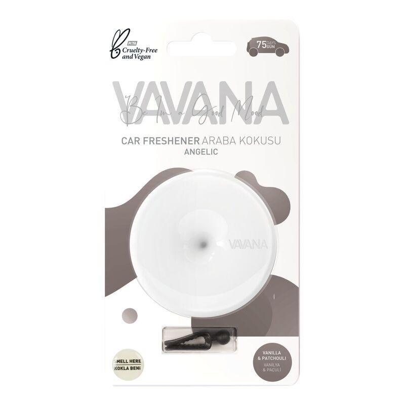Vavana Be In A Good Mood Car Freshener Angelic Vanilla & Patchouli White 15gm, , large image number 0