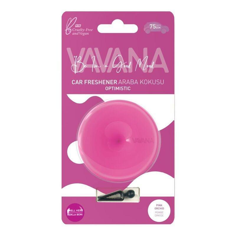 Vavana Be In A Good Mood Car Freshener Optimistic Pink Orchid 15gm, , large image number 1