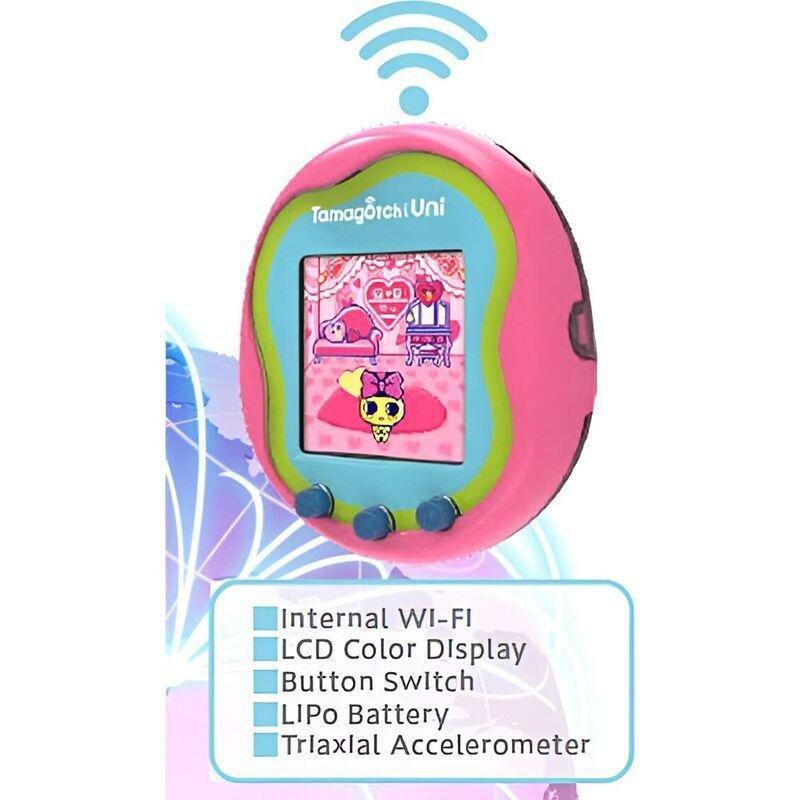 Bandai Tamagotchi Uni Virtual Pet Pink, , large image number 4