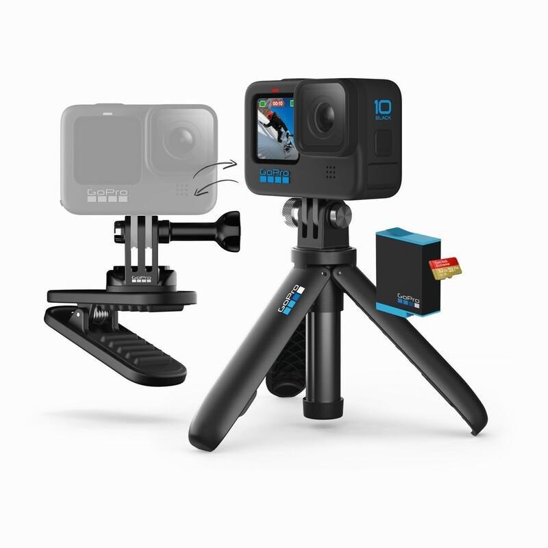 GoPro Hero10 Black Action Camera + Accessories Bundle, , large image number 0