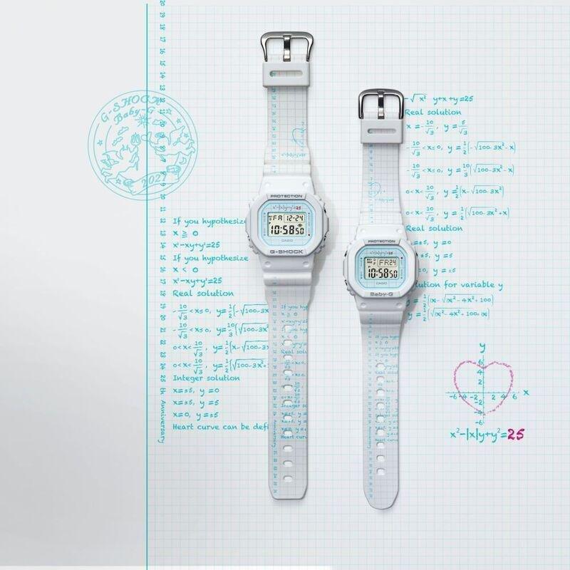 Casio G-Shock & Baby-G LOV-21B-7DR Lover's Collection Watches (Set of 2), , large image number 1