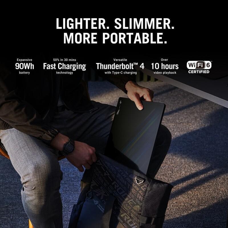 ASUS ROG Zephyrus M16 GU603HE-KR056T Gaming Laptop/Intel Corei7-11800H/16GB RAM/512GB SSD/NVIDIA GeForce RTX 3050 Ti 4GB/16 Inch WUXGA (1920x1200) ..., , large image number 3