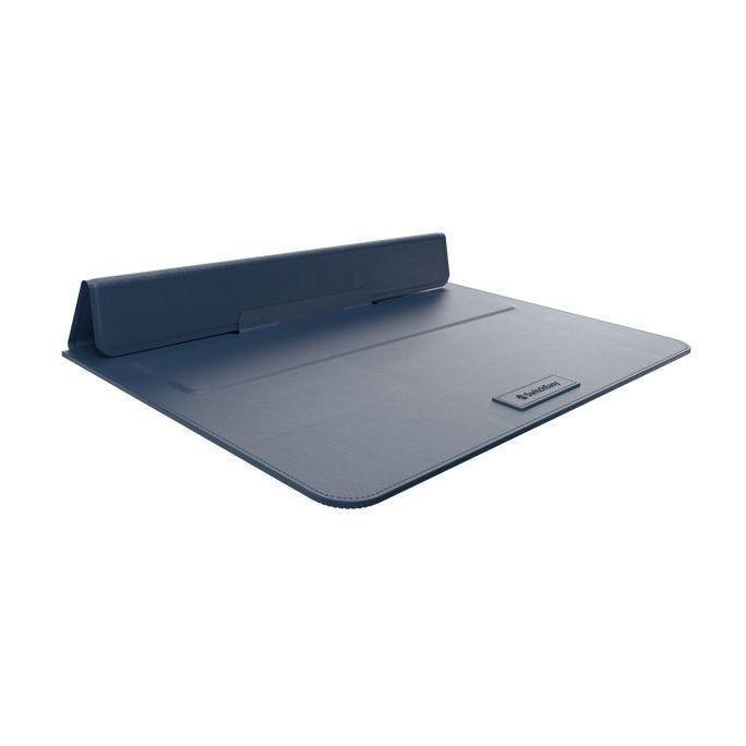 Switcheasy EasyStand Leather Sleeve Midnight Blue for MacBook Pro 16-Inch, , medium
