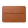 SWITCHEASY - Switcheasy EasyStand Leather Sleeve Saddle Brown for MacBook Pro 16-Inch