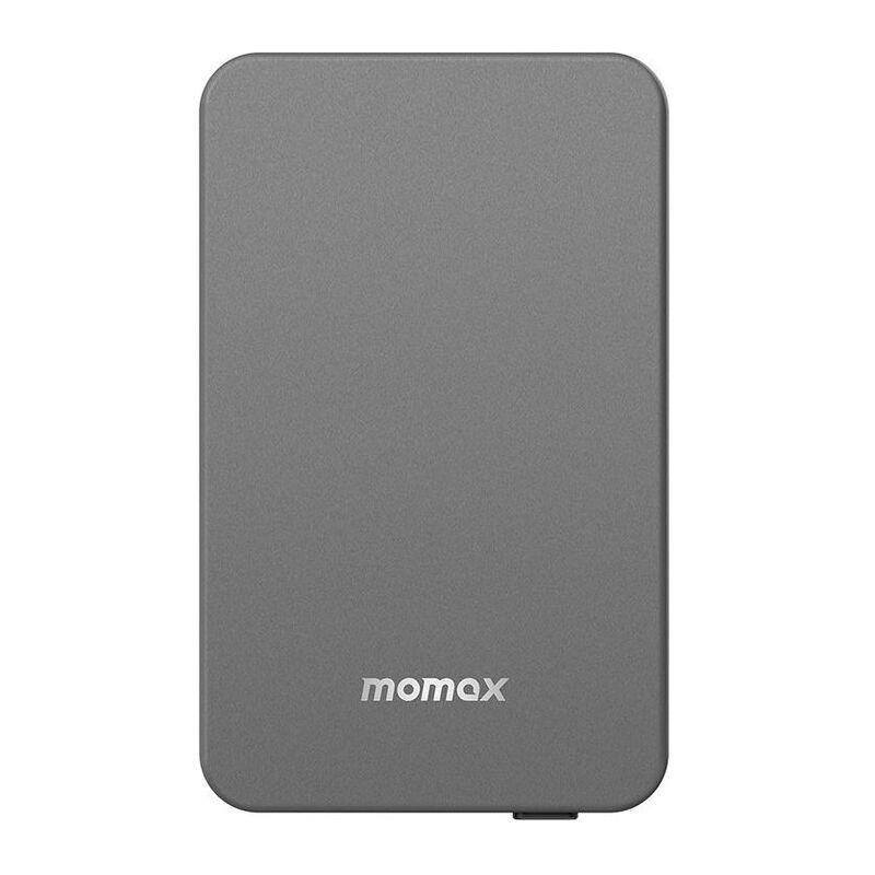 Momax Q.Mag Power 7 10000mAh Space Grey Magnetic Wireless Battery Pack, , large image number 1
