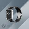 LEVELO - Levelo Nocturne Three Strain Ceramic Watch Strap for Apple Watch 38/40/41mm - Black