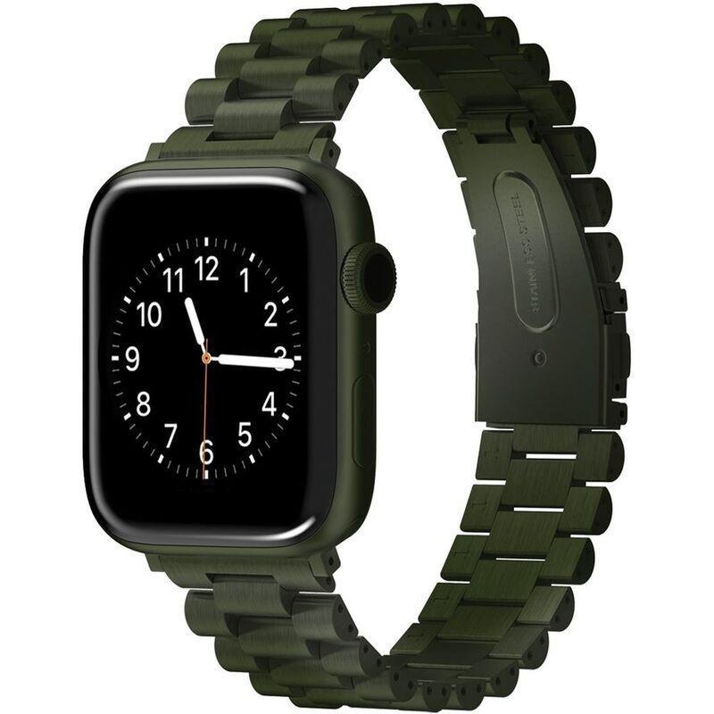 Viva Madrid Dayton Metal Watch Strap Green for Apple Watch 42/44mm, , large image number 0