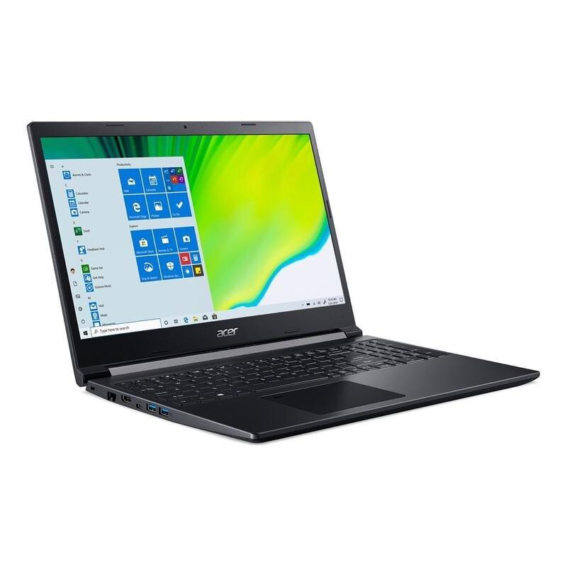 Acer Aspire 7 Laptop intel core i7-10750H/16GB/512GB SSD/NVIDIA GeForce GTX 1650 4GB/15.6-inch FHD/60Hz/Windows 10 Home/Black, , large image number 3