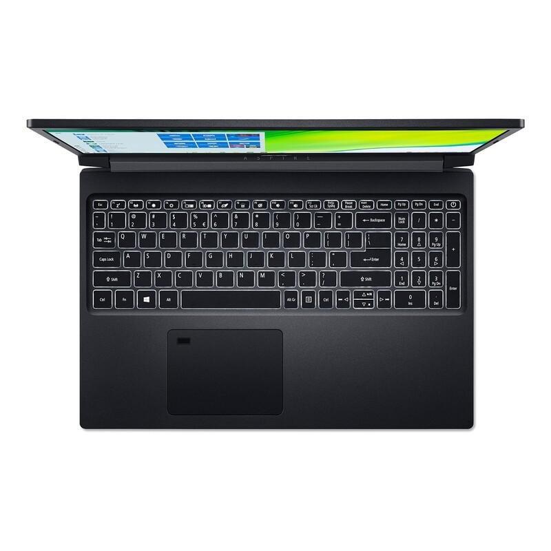 Acer Aspire 7 Laptop intel core i7-10750H/16GB/512GB SSD/NVIDIA GeForce GTX 1650 4GB/15.6-inch FHD/60Hz/Windows 10 Home/Black, , large image number 7