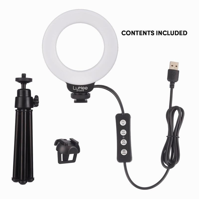 Lumee Studio 4-inch Ring Light Black, , large image number 1