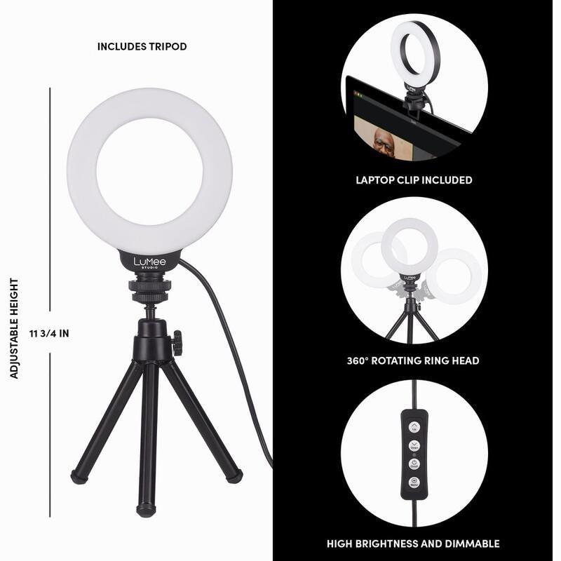 Lumee Studio 4-inch Ring Light Black, , large image number 3
