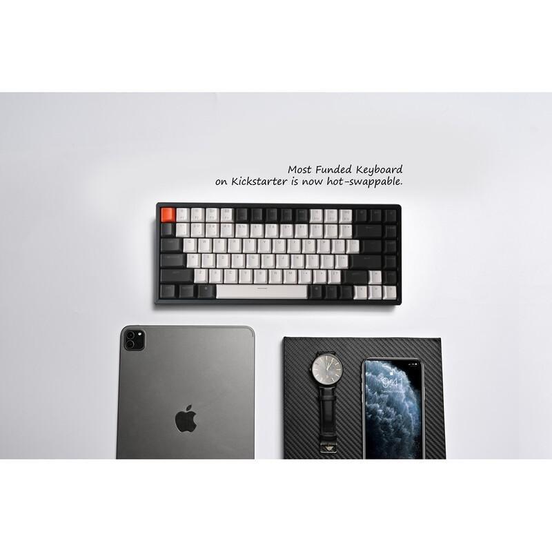 Keychron K2 84 Key Hot Swappable Gateron Mechanical Keyboard With RGB - Brown Switch, , large image number 2