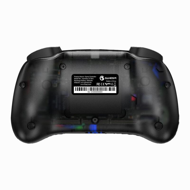 Gamesir T4 Mini Multi-Platform Gaming Controller Translucent Black, , large image number 4