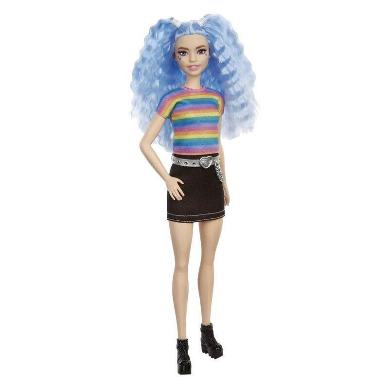 Barbie Fashionista 170 Blue Long Hair GRB61, , large image number 0