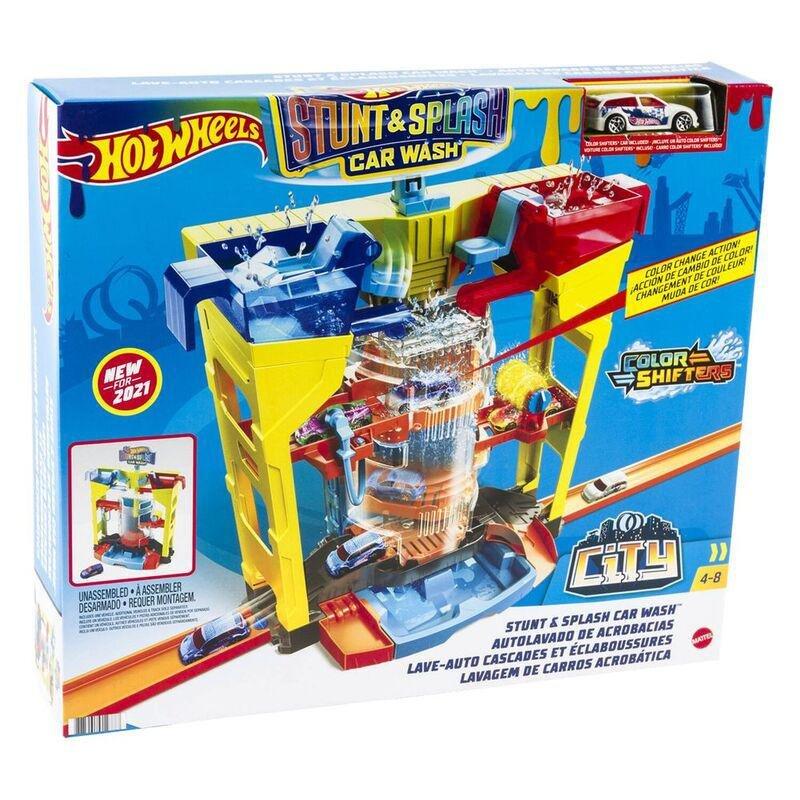 Hot Wheels Stunt & Splash Car Wash GRW37, , large image number 0
