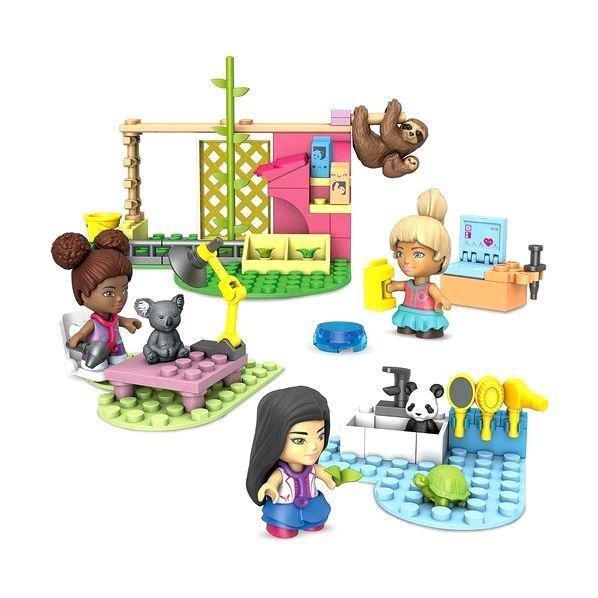 MEGA CONSTRUX - Mega Construx Barbie Building Sets Animal Grooming Station Gyh09