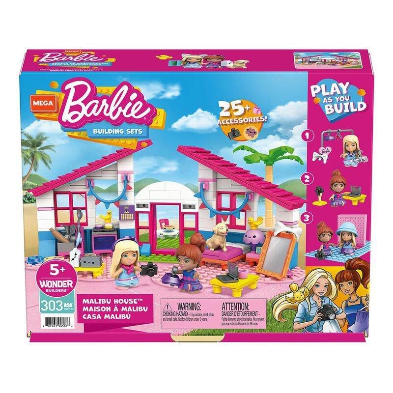 Mega Construx Barbie Building Sets Malibu House GWR34, , large image number 0
