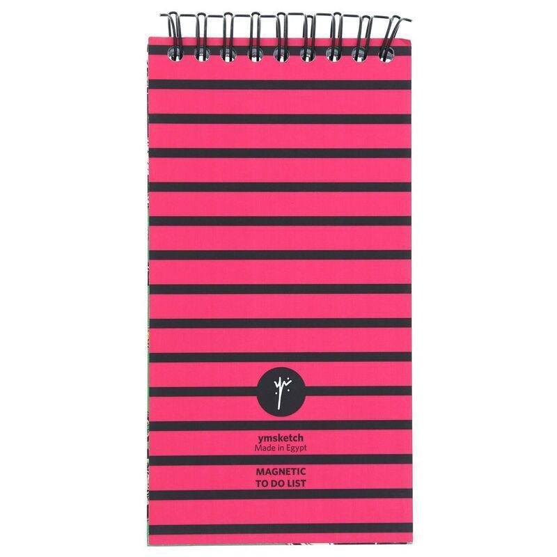 YM Sketch Magnetic To Do List Moto Pattern, , medium