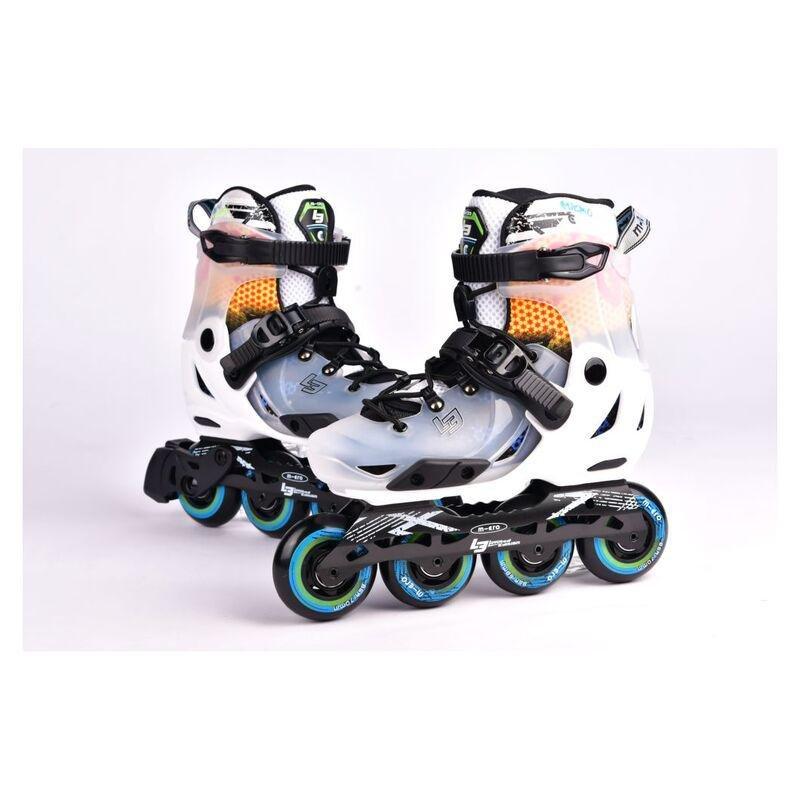 Micro Infinite Le White Adjustable Inline Skates (Size 37-40 EU), , large image number 1