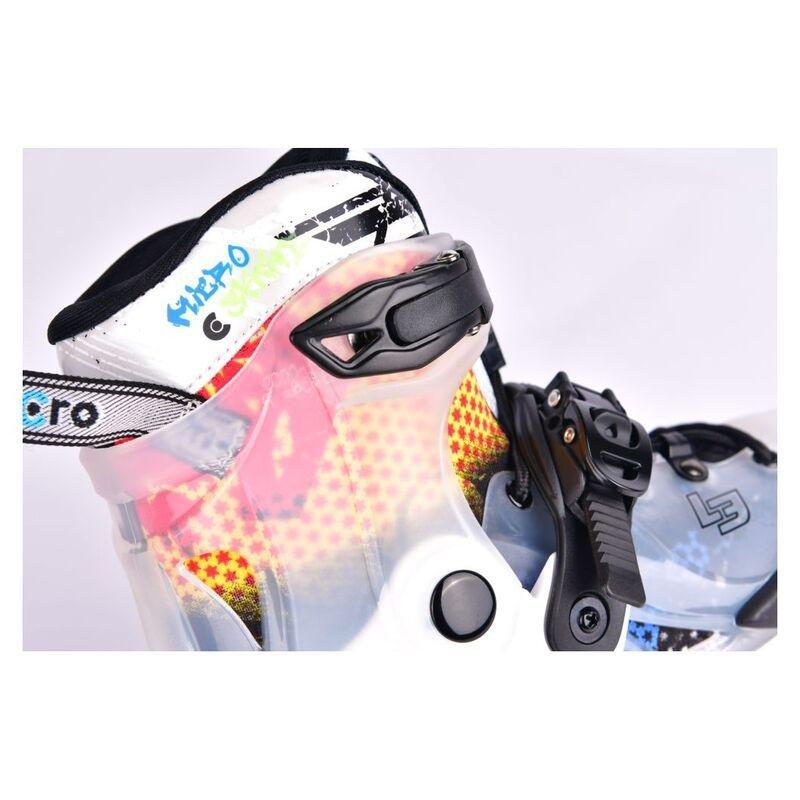 Micro Infinite Le White Adjustable Inline Skates (Size 37-40 EU), , large image number 3