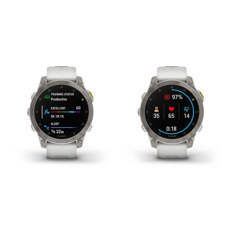 Garmin Epix (Gen 2) Sapphire White Titanium Smartwatch, , large image number 2