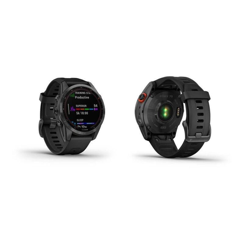 Garmin Fenix 7S Solar 42mm Slate Grey with Black Band Smartwatch, , large image number 0