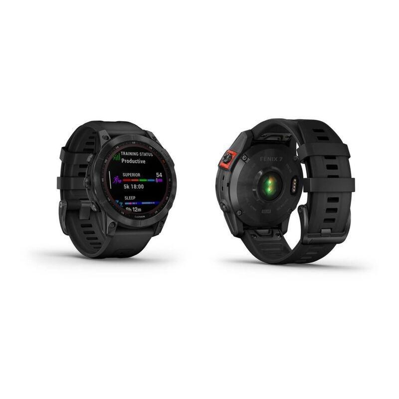 Garmin Fenix 7 Solar 47mm Slate Grey with Black Band Smartwatch, , large image number 1