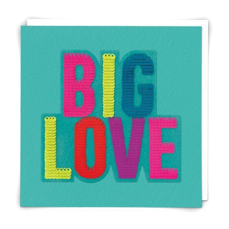 Redback Cards Sequin Love (160 x 160mm), , large image number 0