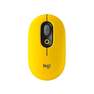 LOGITECH - Logitech 910-006546 Pop Mouse with Emoji Blast Yellow Wireless Mouse