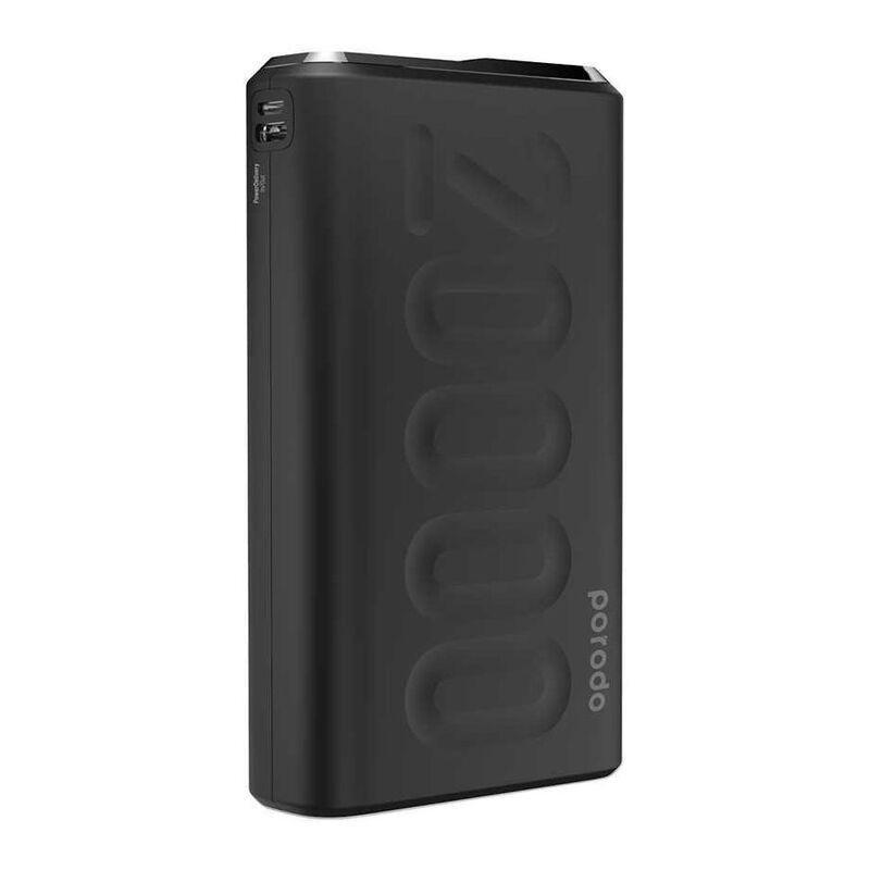 Porodo PD Power Bank 20000mAh 20W QC3.0 Black, , large image number 0