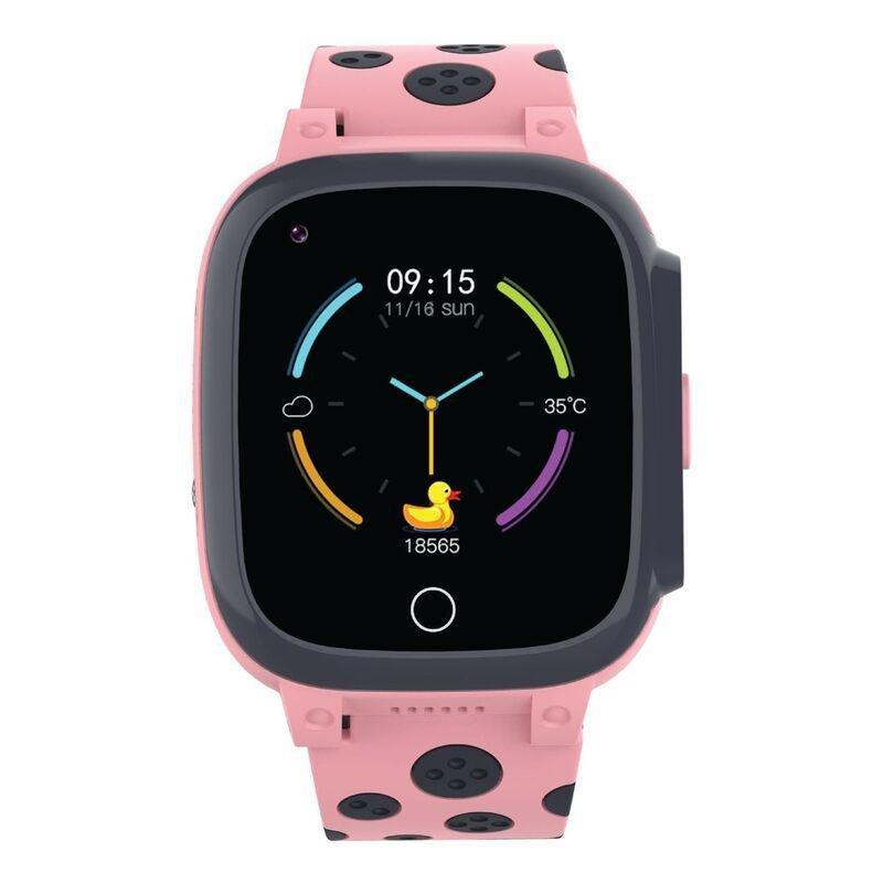 Porodo Kid's 4G GPS Smart Watch Pink, , large image number 0