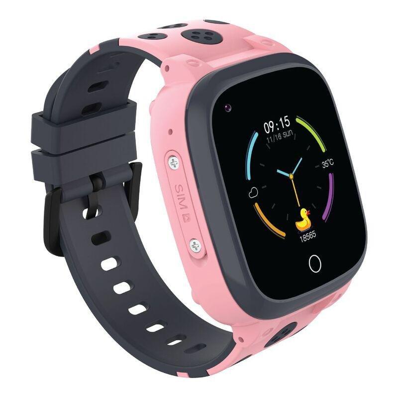 Porodo Kid's 4G GPS Smart Watch Pink, , large image number 3