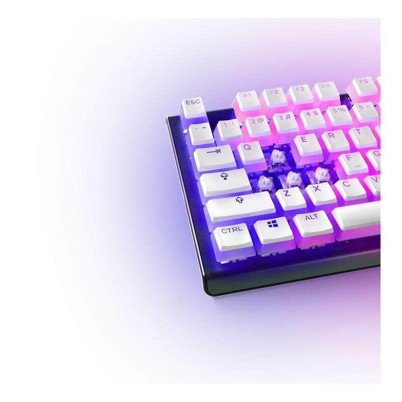 SteelSeries PrismCaps White PBT Keycaps - US English, , large image number 1