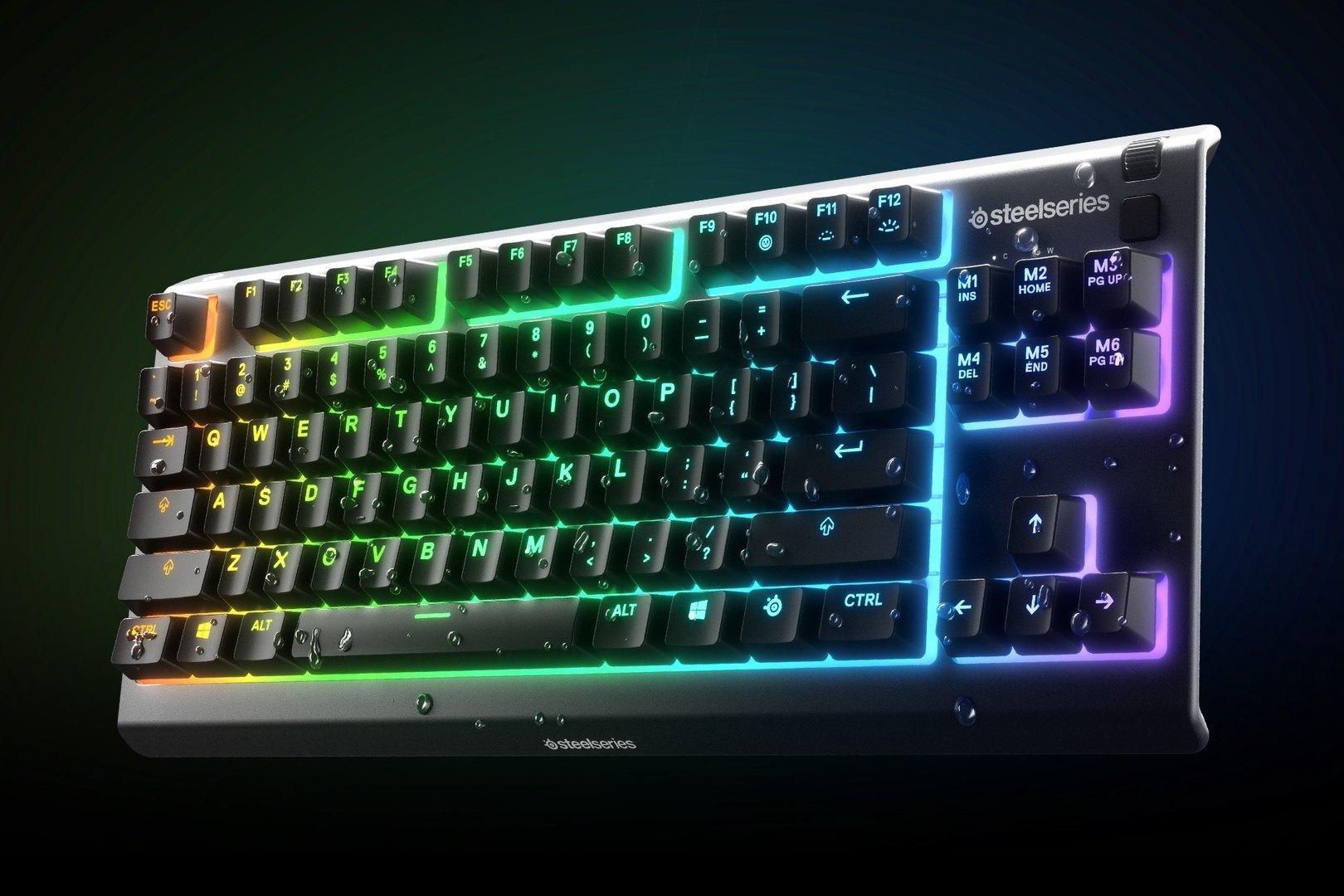SteelSeries APEX 3 TKL RGB Gaming Keyboard - Whisper-Quiet Switch (US English), , large image number 2